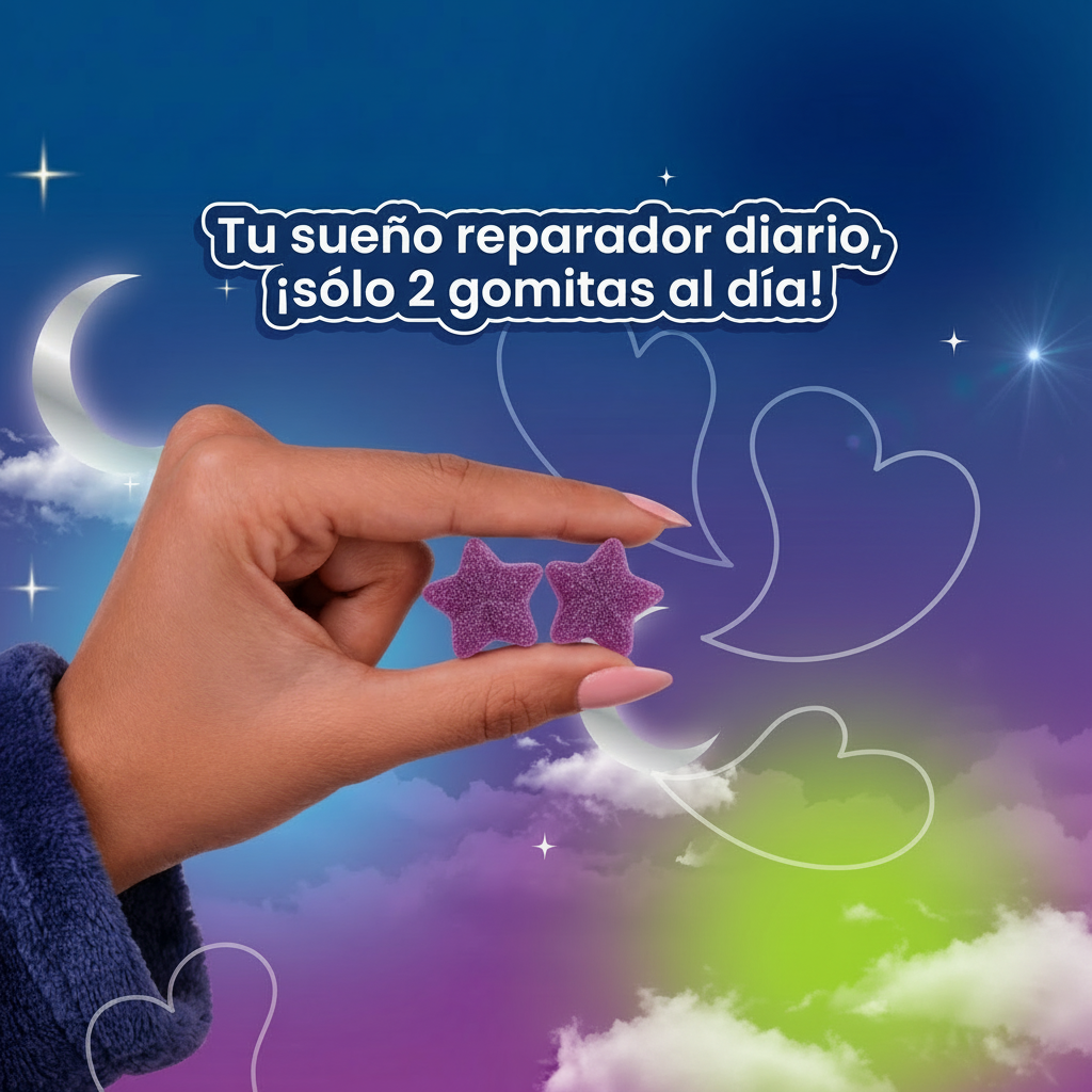 Kit de gomitas para belleza, sueño y salud