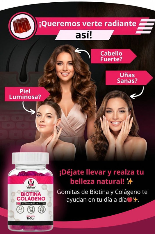 Gomitas Biotina Mas Colageno 2X1