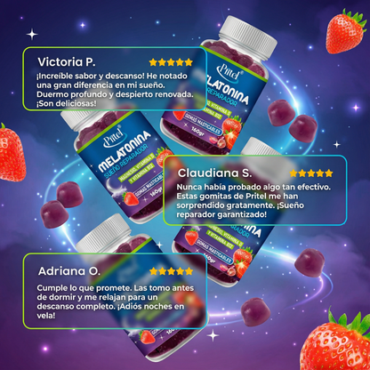 Kit de gomitas para belleza, sueño y salud