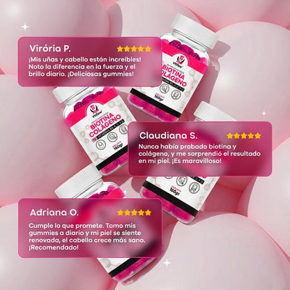 Kit de gomitas para belleza, sueño y salud