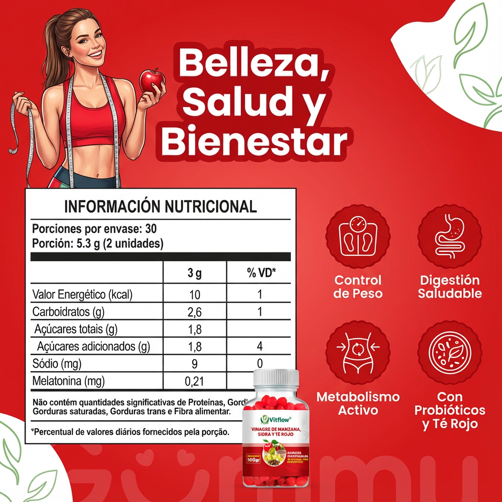 Kit de gomitas para belleza, sueño y salud